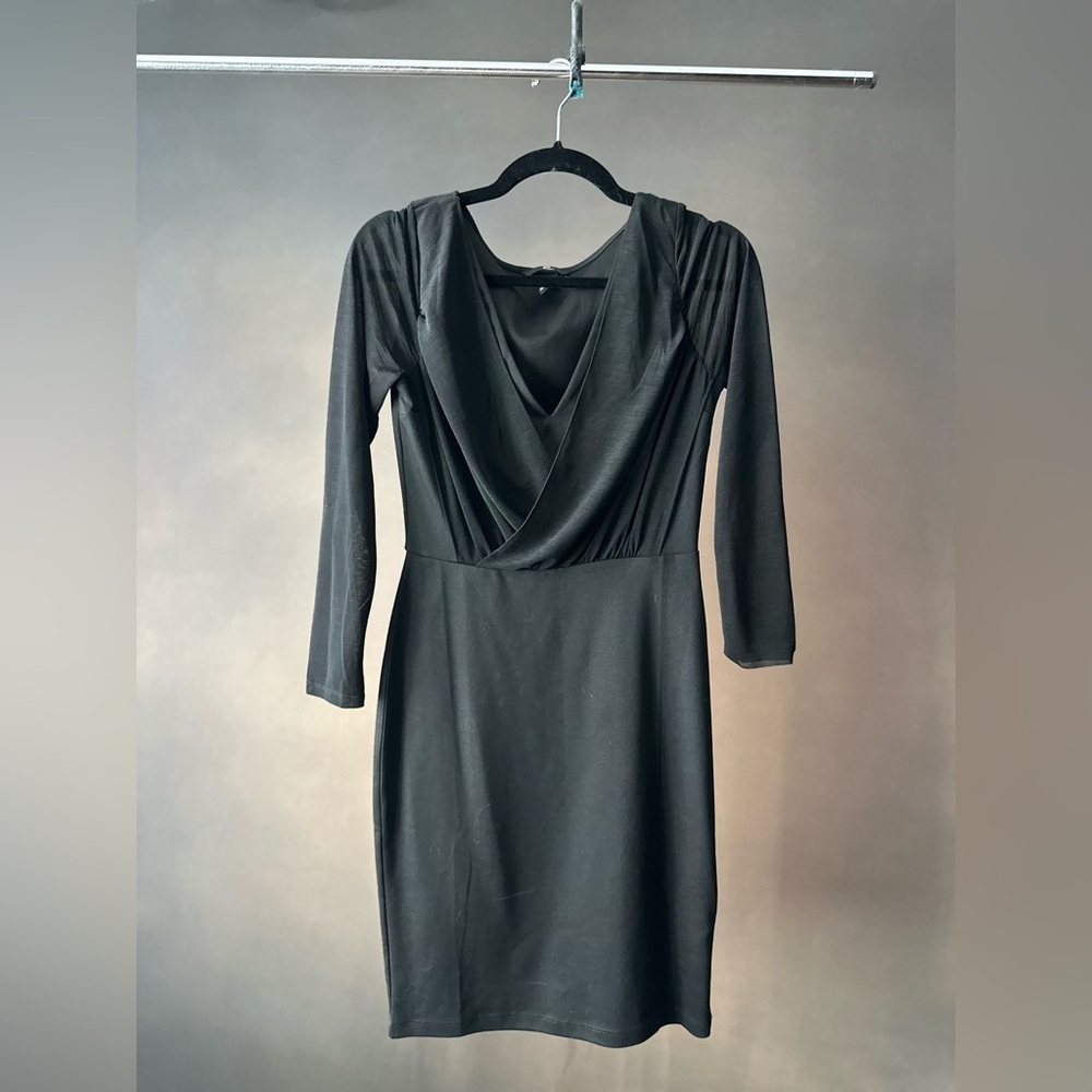H&M black cocktail dress #B2